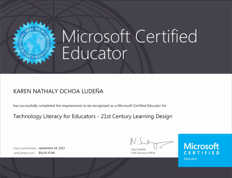 certificado