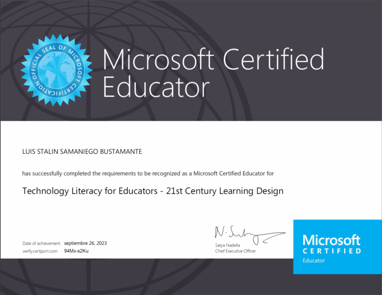certificado